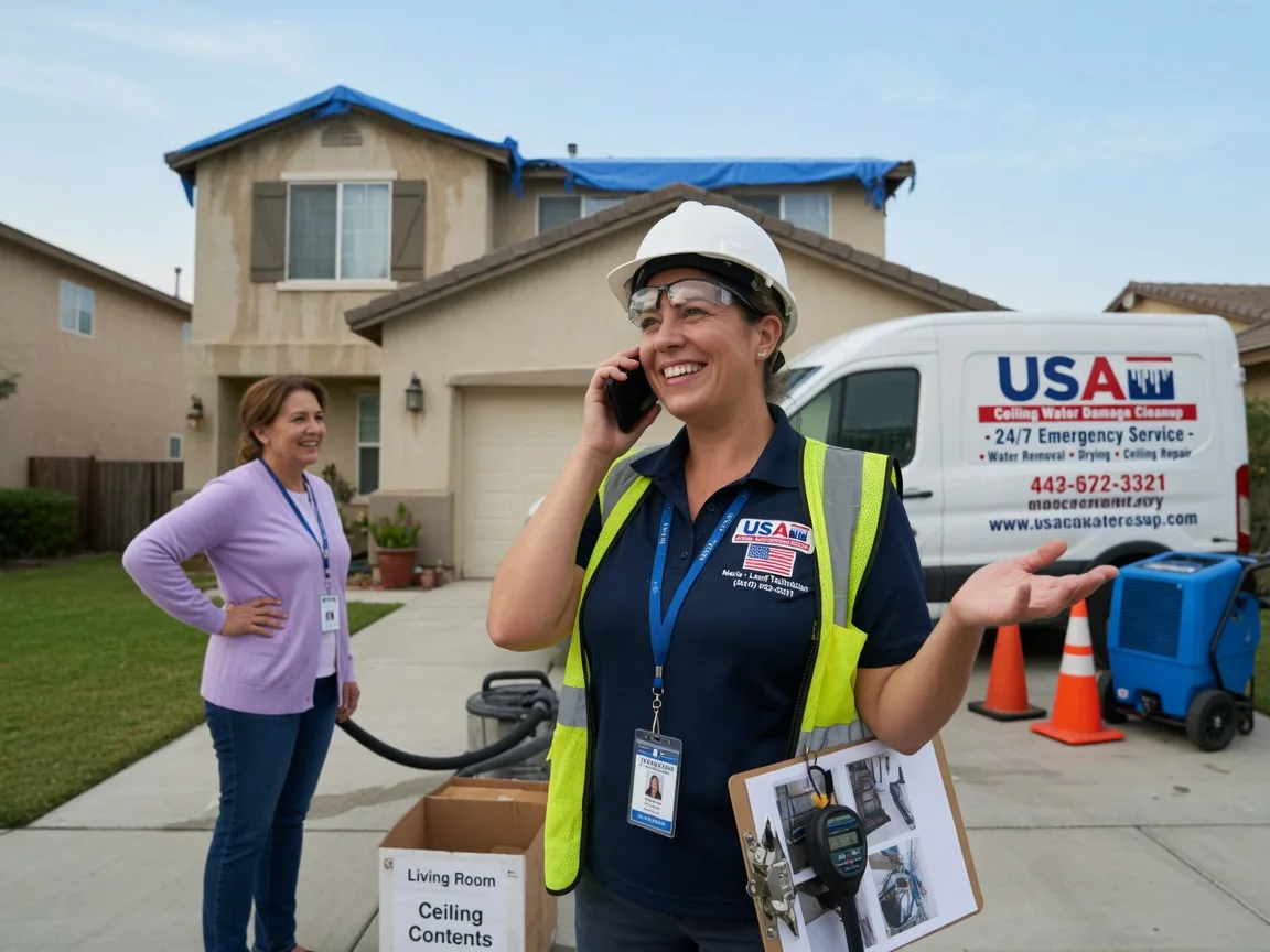 Ceiling Water Damage Restoration Naytahwaush, MN FAQs